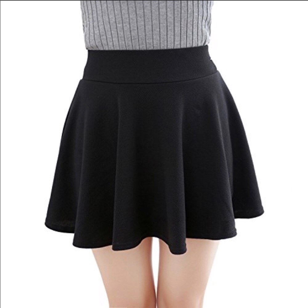 Flirty Black Skater Skirt from Old Navy Size XXL